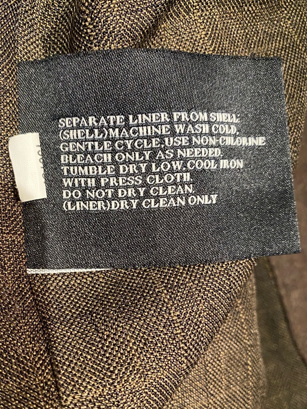 London Fog Men's Berne Micro Twill All Weather Coat, size M - Picture 14 of 15